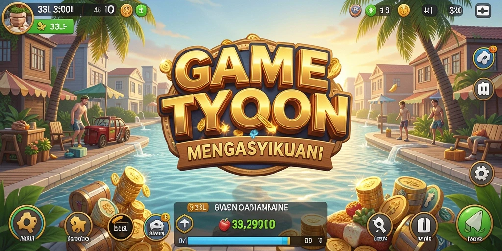 Gameplay menarik dari 33L yang menampilkan strategi Tycoon.
