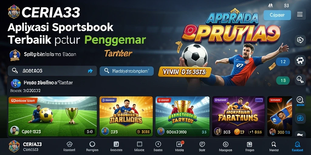 Tampilan menarik dari gameplay Sportsbook CERIA33.