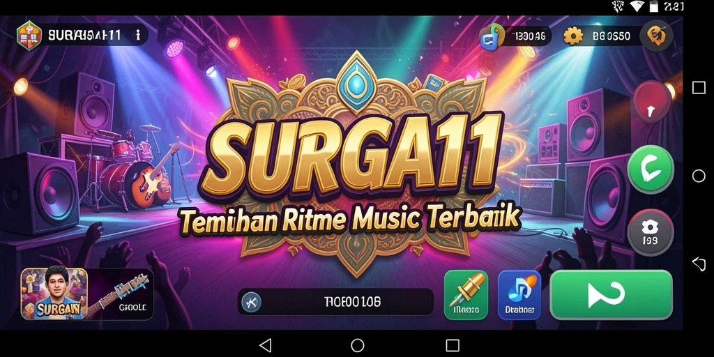 Tampilan gameplay SURGA11 yang seru dan penuh warna.