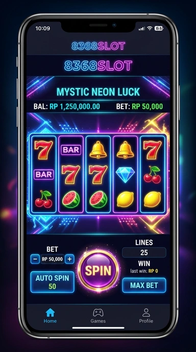Proses download aplikasi di 8368slot, mudah dan cepat.